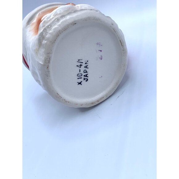 Vintage Ceramic Santa Claus Mug Japan Hand Painted Holiday Cup Retro Christmas D - Picture 5 of 9